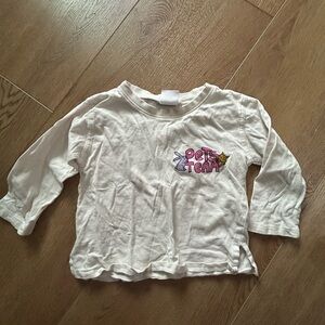 Zara baby White Long Sleeve Shirt
